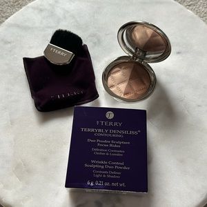 NIB By Terry Terrybly Densiliss Contour Duo Powder #200 Beige Contrast